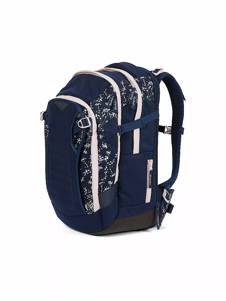 SATCH Schulrucksack Satch Match Bloomy Breeze dunkelblau