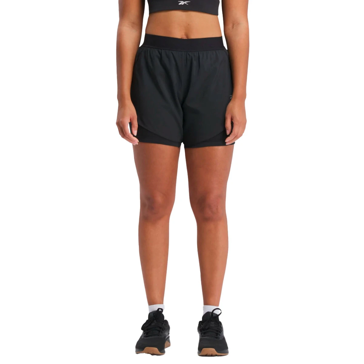 Calções Reebok Running 2 In 1 Short Mulher