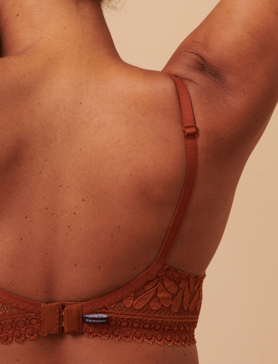 Soutien-gorge sans armatures - marron glacé