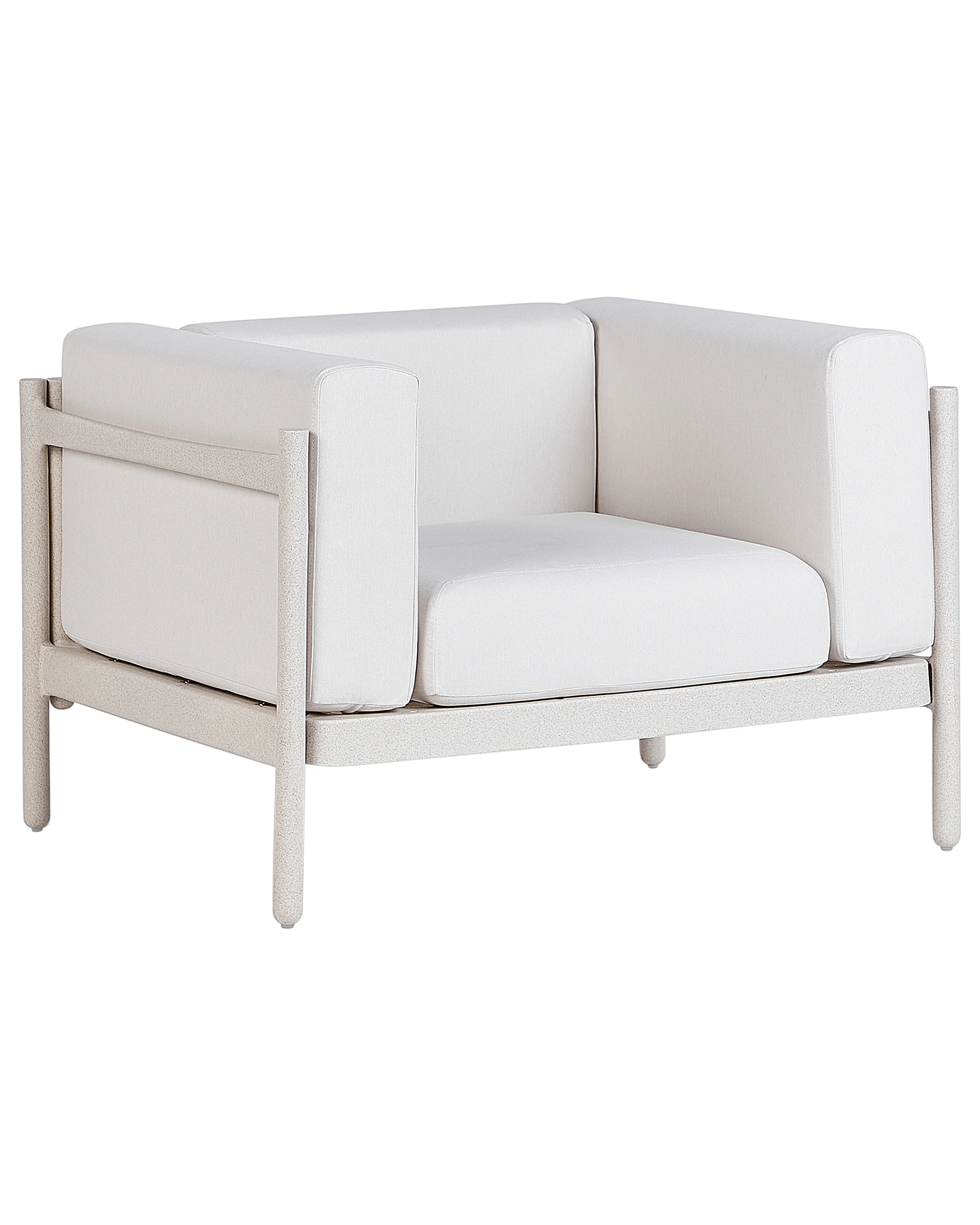 Set van 2 tuinfauteuils FERRETTI Lichtbeige