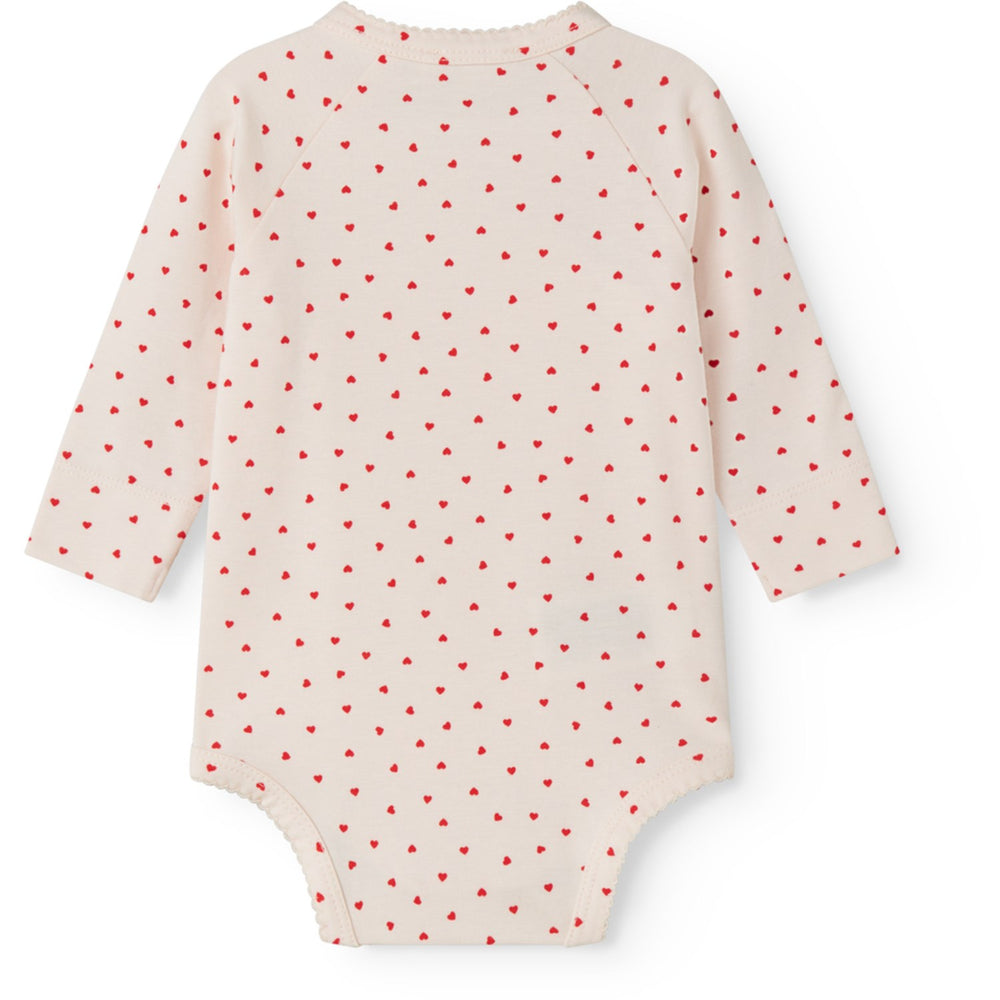 Køb MarMar Newborn Modal Smooth Print Happy Hearts Belita Body