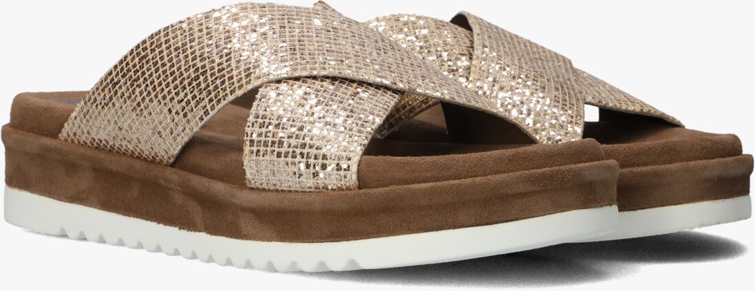 LAZAMANI ros&eacute;gouden lazamani slippers 75.791