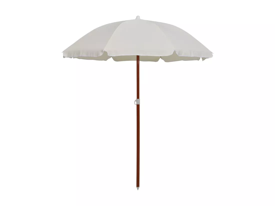 Parasol avec mât en acier 180 cm Sable