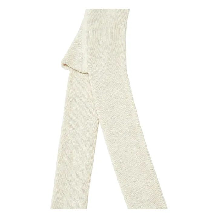 Silly Silas Collants à Bretelles Coton Bio | Ecru