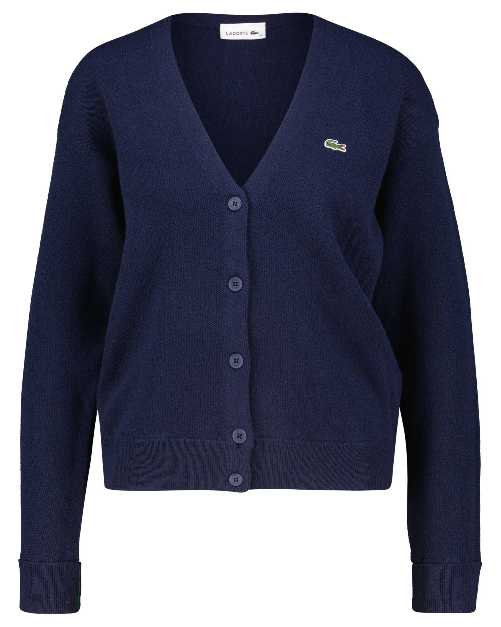Lacoste| Damen Strickjacke aus Wolle