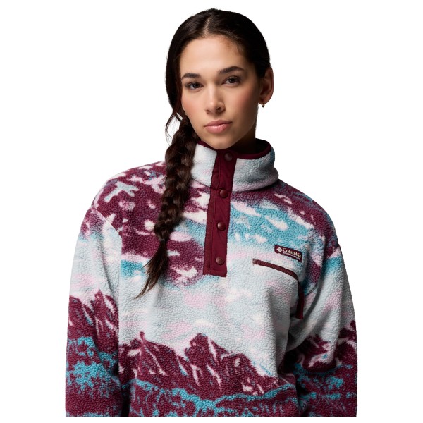 Columbia - Women's Helvetia II Printed Cropped Half Snap - Pull polaire