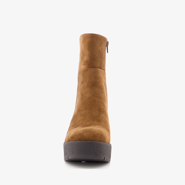 Blue Box dames enkellaarsjes met hak