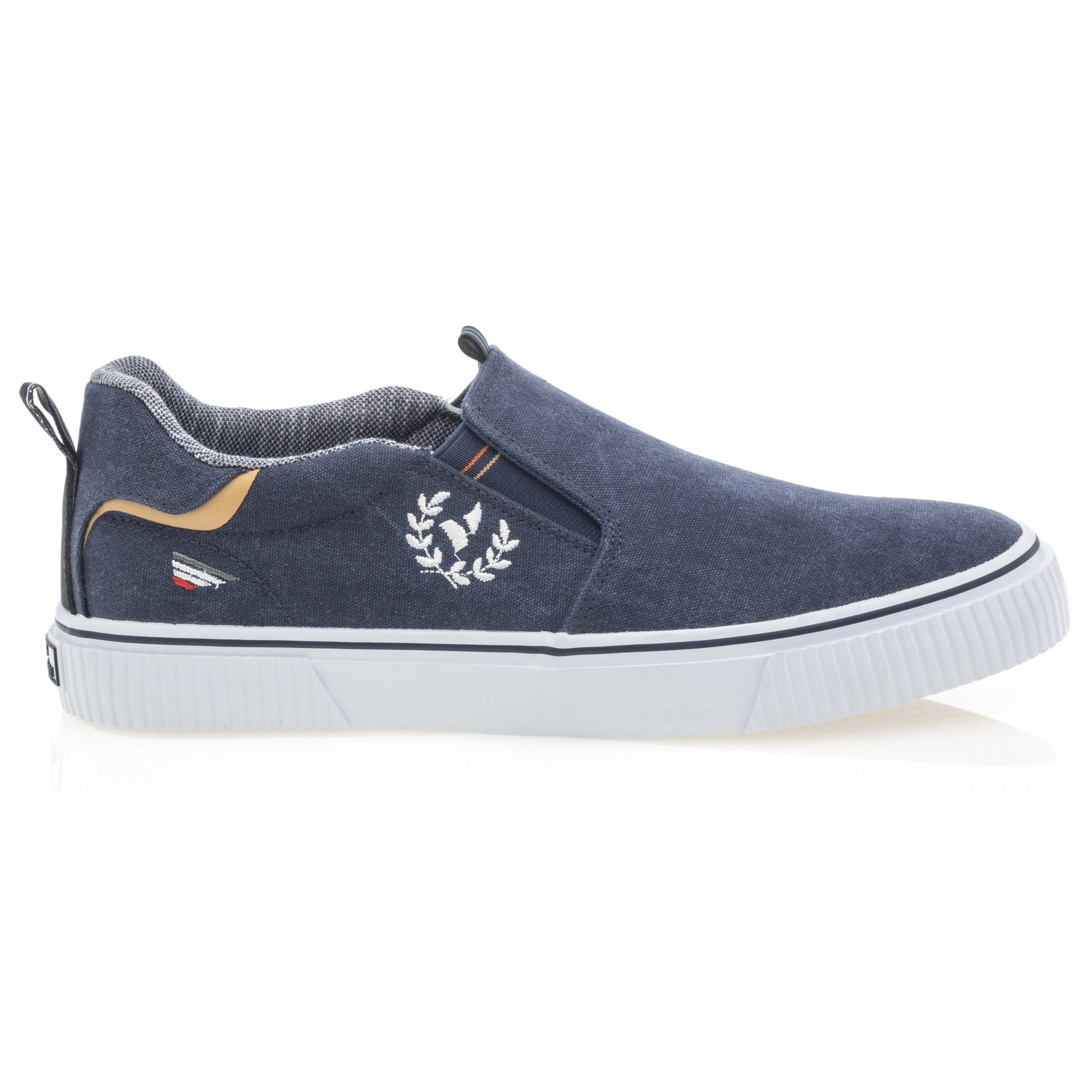 Baskets en toile Homme bleu marine