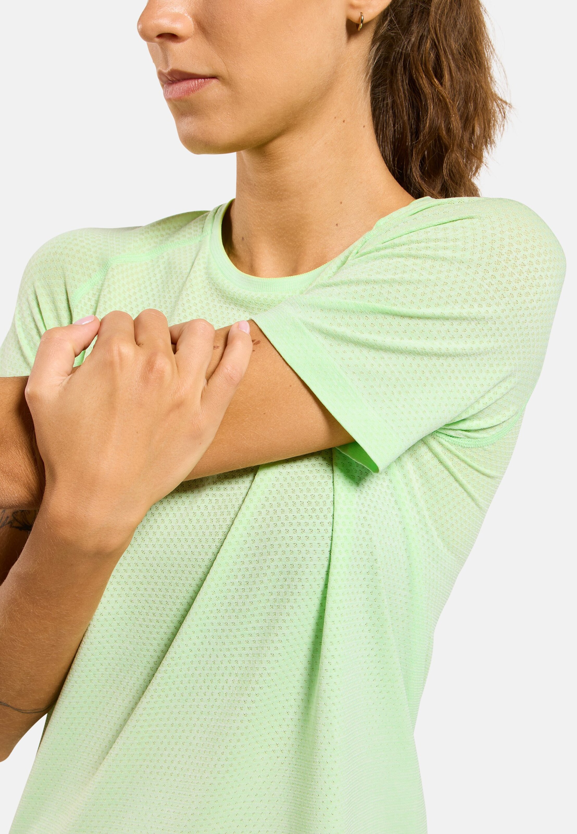 Essentials Seamless Laufshirt in ambrosia melange