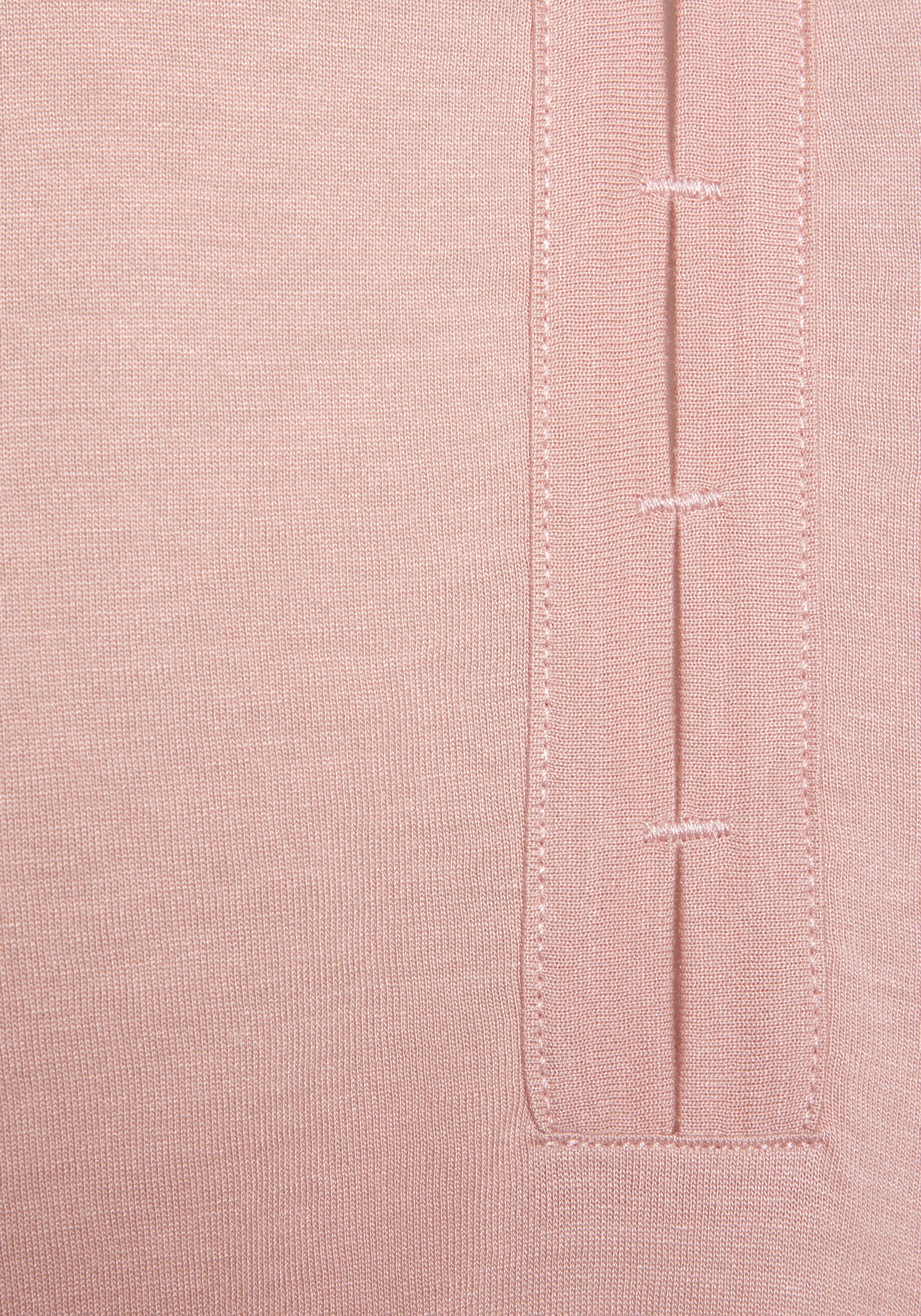 LASCANA Tanktop , mit Bändern am Ausschnitt, lockeres Jerseytop