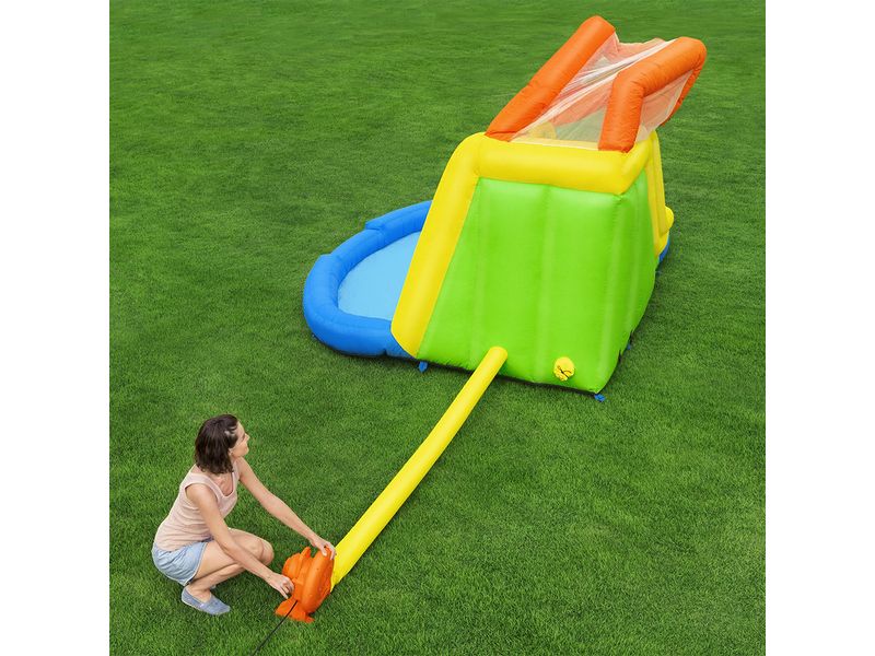 Bestway H2OGO! Mount Splashblast Mega Water Park 435 x 286 Mega-Wasserpark mit Dauergebläse