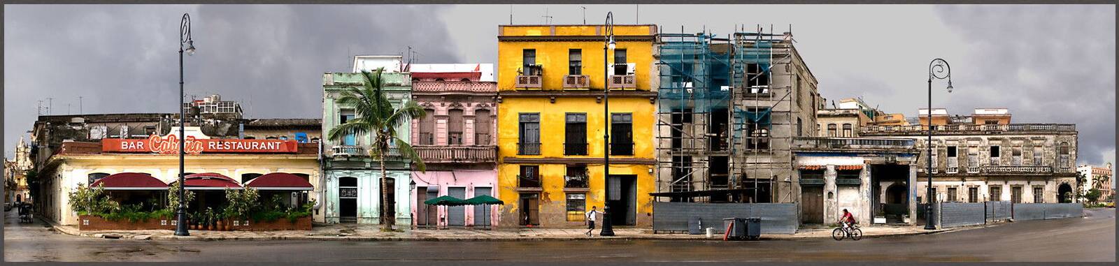 Avenida Cuba #2 by Larry Yust - Limited Edition. Edition of: 150. Signed.