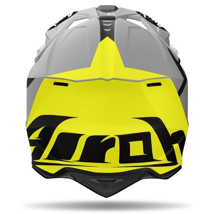 Casque cross Airoh WRAAAP - RELOADED 2024 - Jaune