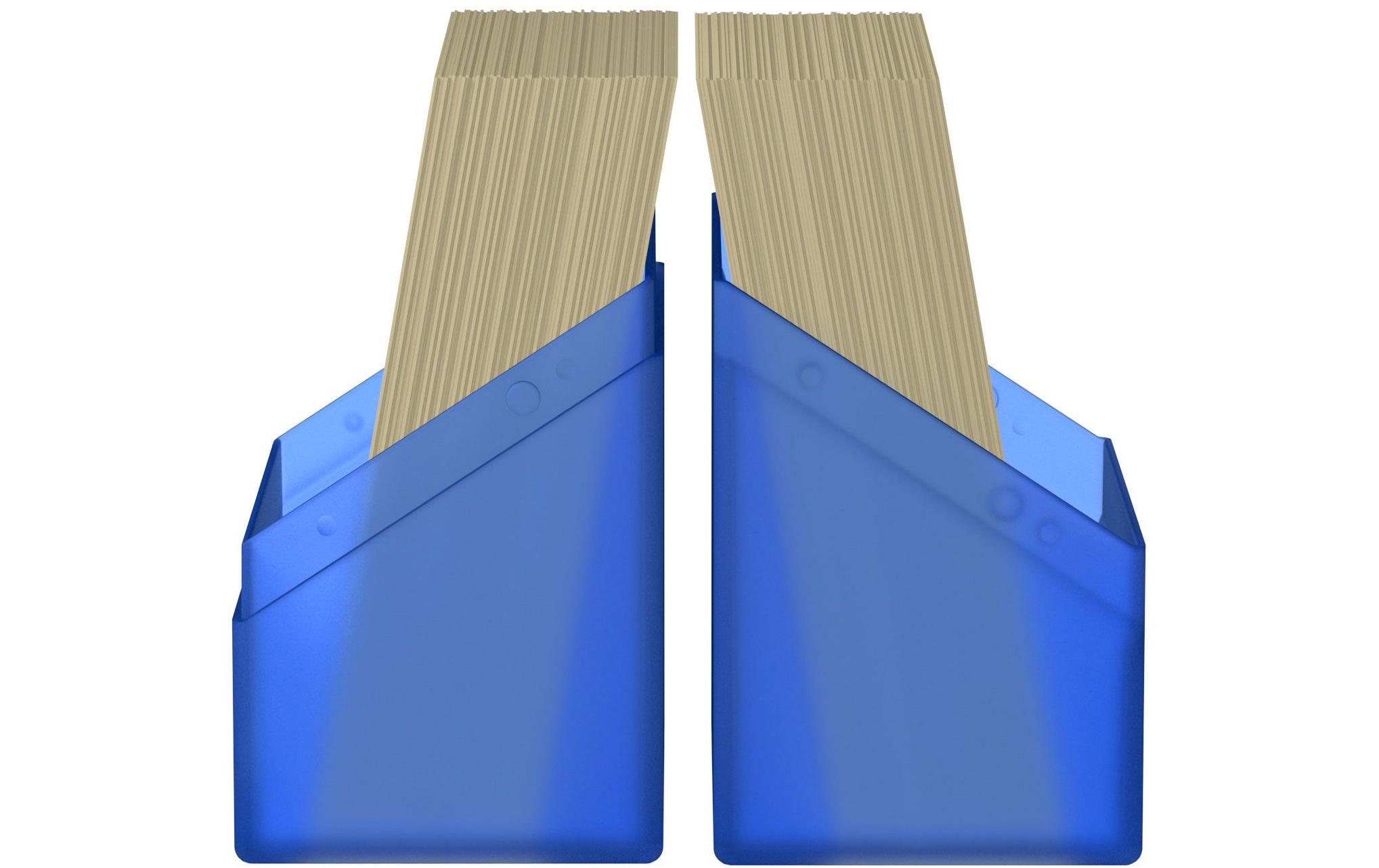 Kartenbox Boulder Deck Case Standardgrösse 60+ SapphireHandliche und feste Kartenbox mit Soft-Touch-Oberfläche