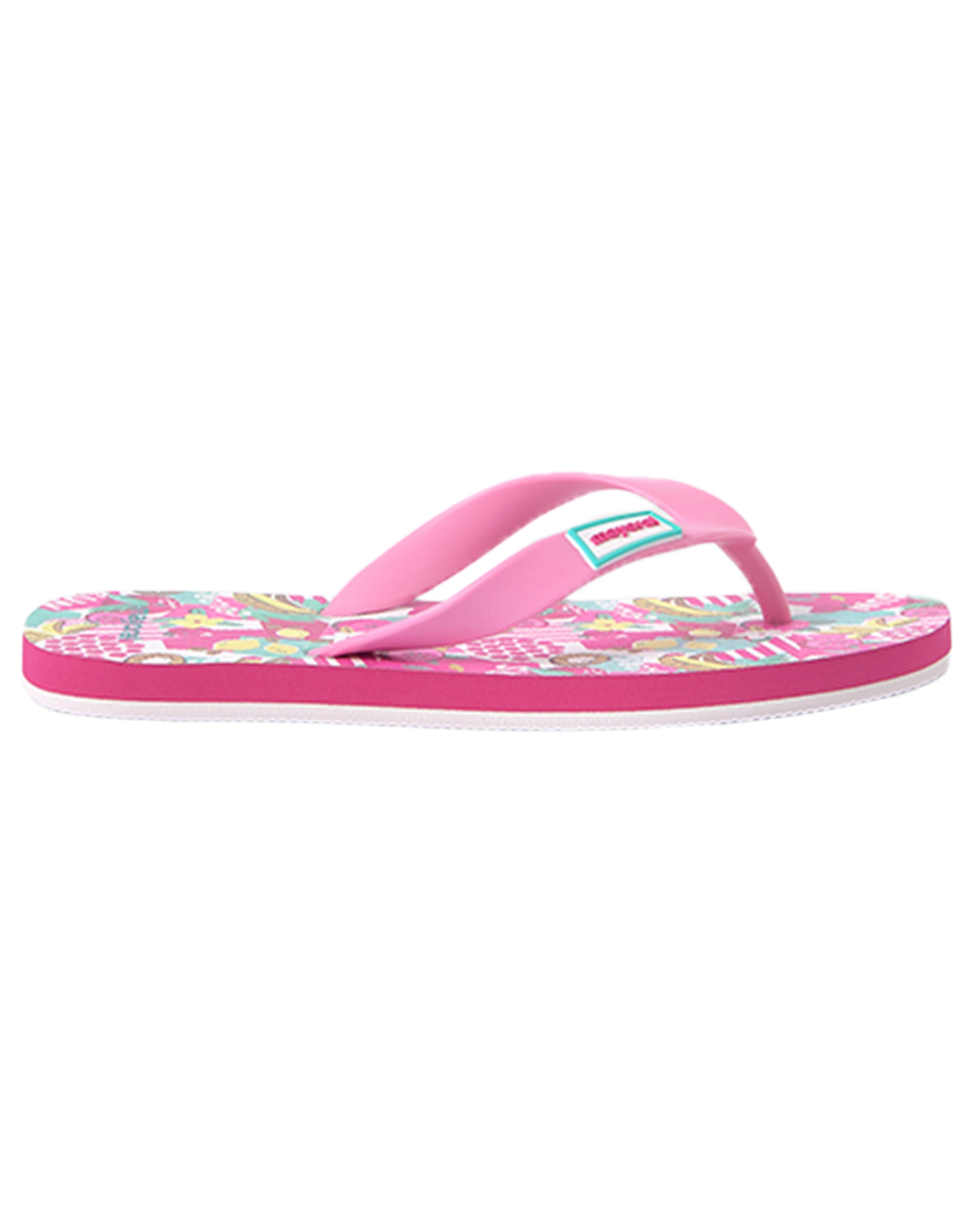 Flip Flops FRUITS in fuchsia