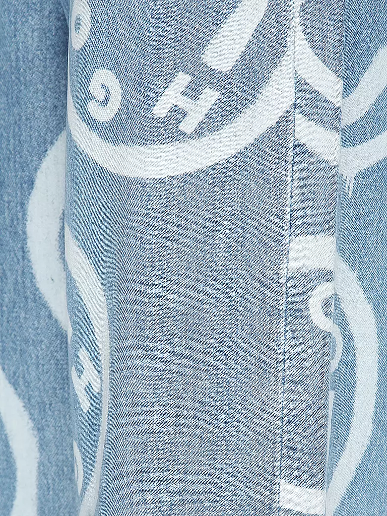 HUGO Jeans Loose Fit GETARA  hellblau