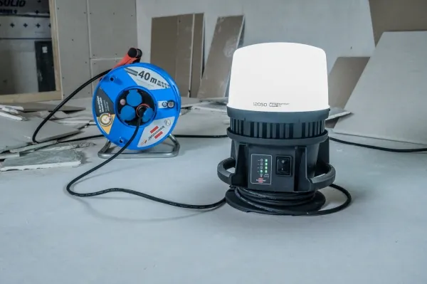 Brennenstuhl Professional Multi Battery 12050 MH - Arbejdslys - LED - 100 W - klasse E - 6500 K - grå, sort