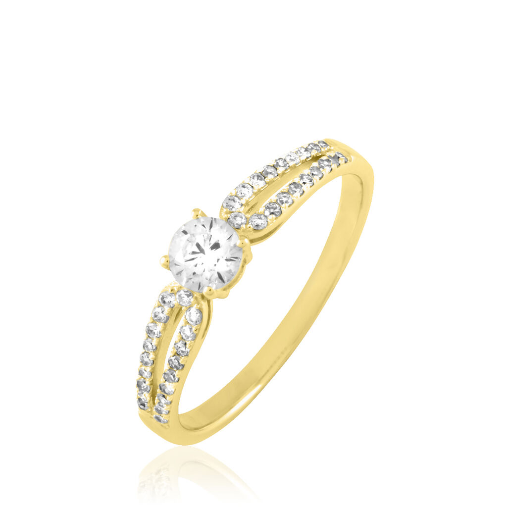Bague Solitaire Katalina Or Jaune Diamant