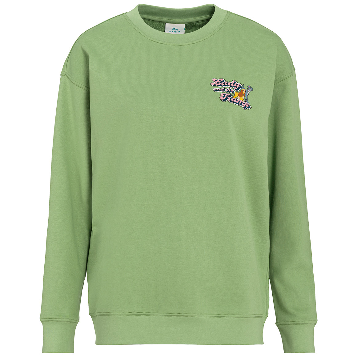 Gina Benotti Disney Classics Sweatshirt mit großem Motiv grün