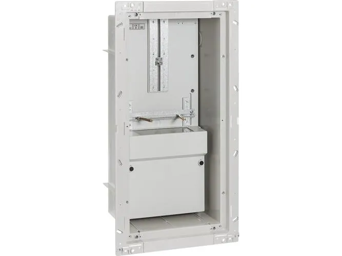 LAURITZ KNUDSEN Planforsænket målertavle PME150-lfor ledningstilslutningBxH: 306x622 mm
