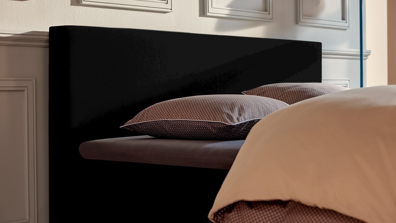Boxspring Autentik Tunn black