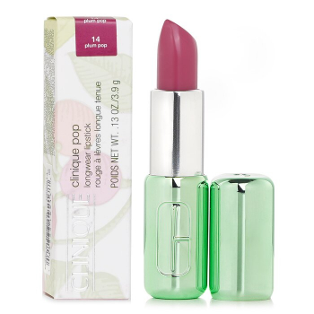 Clinique Pop Longwear Lipstick Shine # 14 Plum Pop