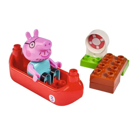 Simba Peppa Pig BIG-Bloxx Starter Set Peppa Pig, 1 Stück, 3-fach sortiert