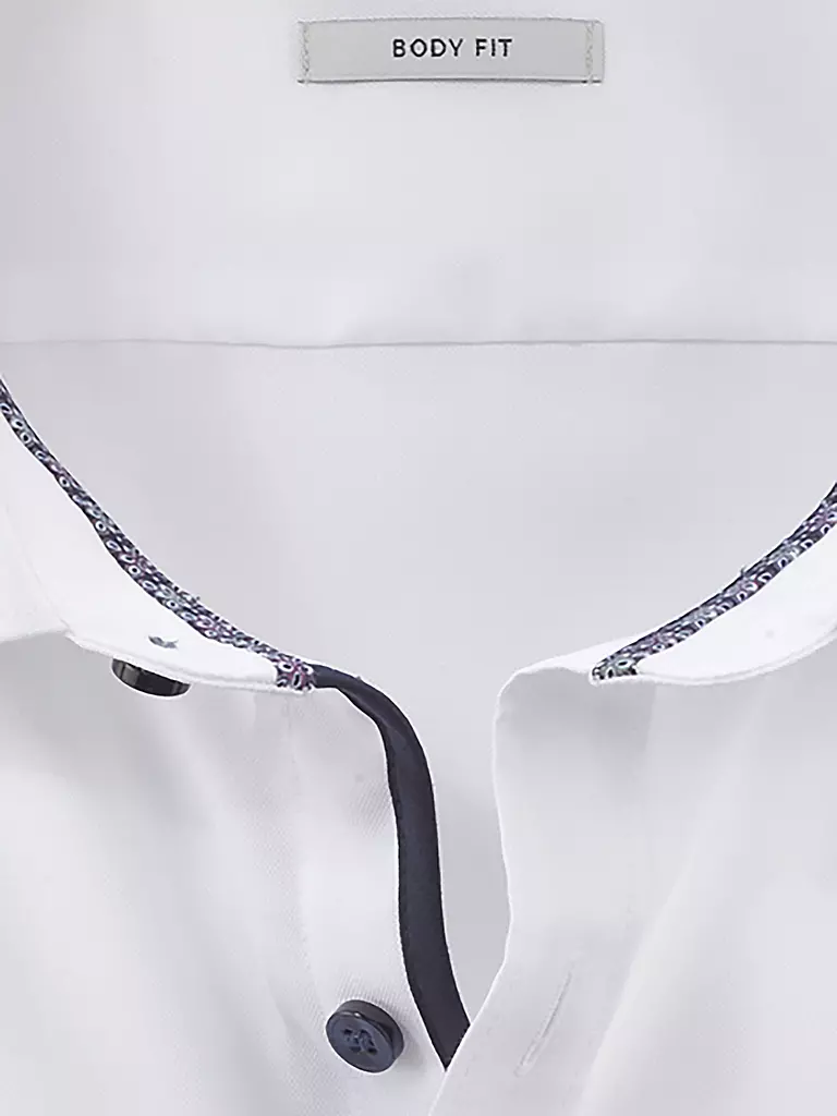 OLYMP LEVEL FIVE Hemd Slim Fit  weiss
