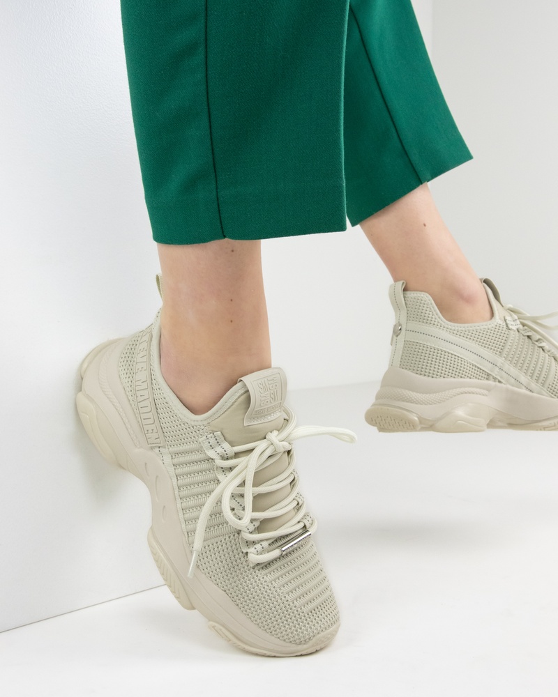 Steve Madden Mac2 Dad Sneakers  - ecru