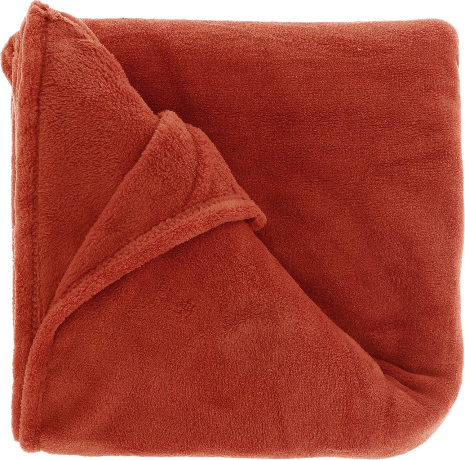Unique Living plaid Claudi rood 130 x 160 cm