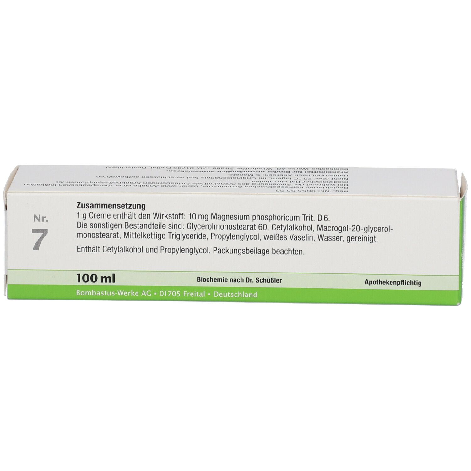 Biochemie 7 Magnesium phosphoricum D 6 Creme