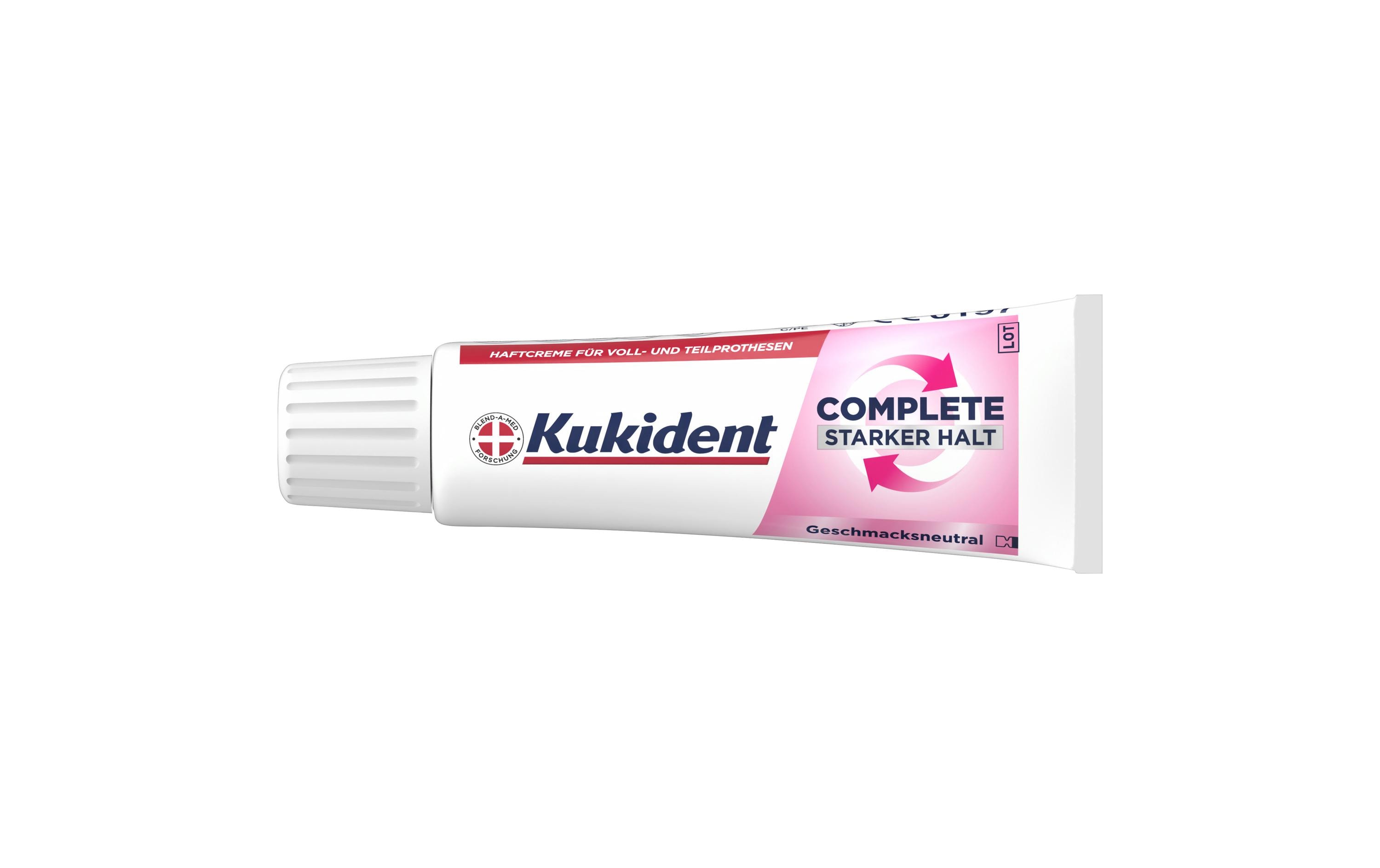 Complete Geschmacksneutral 47 mlHaftcreme für Voll- und Teilprothesen