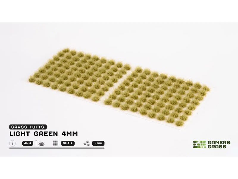 GamersGrass Tufts Wild Light Green 6 mm Hochwertige Tufts für den Gelände- und Miniaturenbau