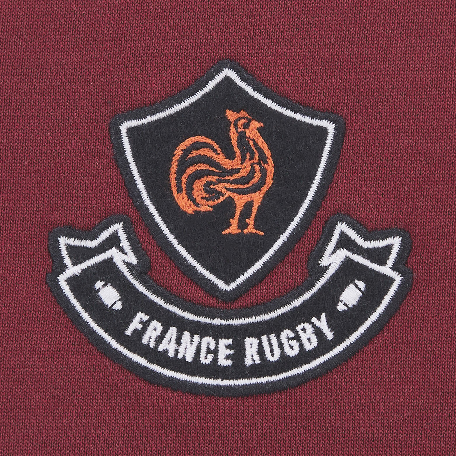 Polo manche longue licence France rugby Bordeaux
