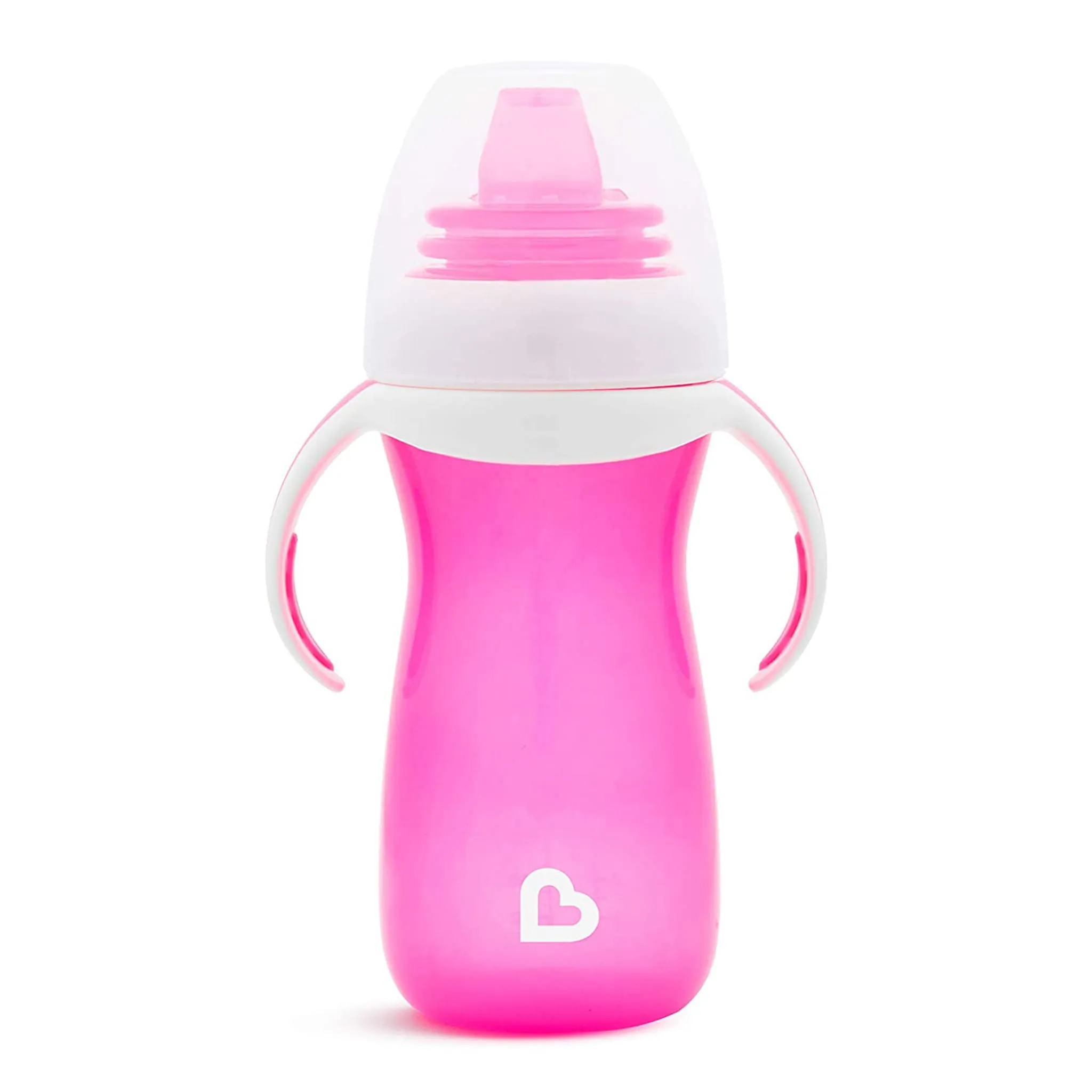 Munchkin Gobelet avec Poignée 10oz - Rose