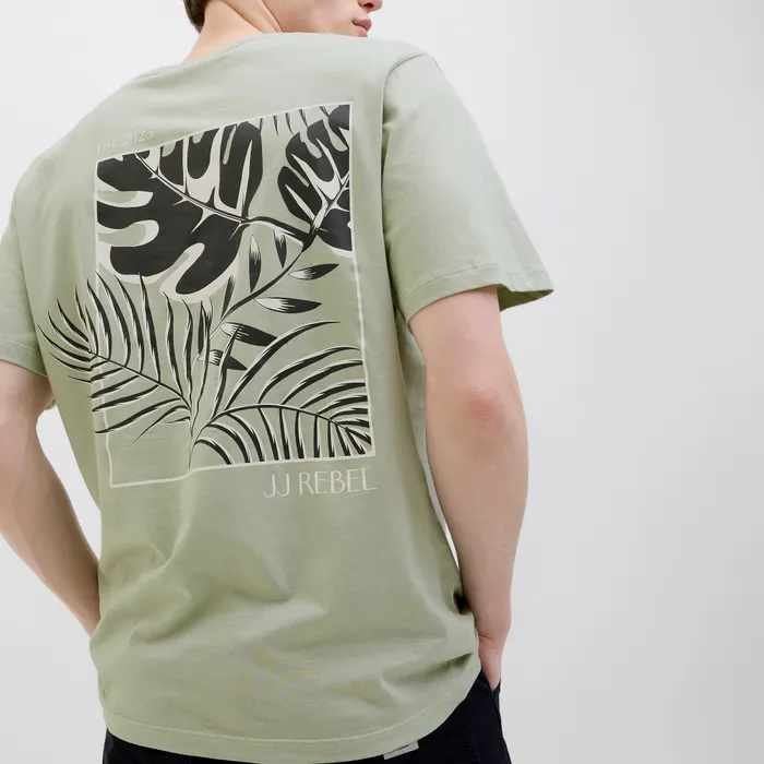 JJ Rebel Bloom Crew Shirt Heren