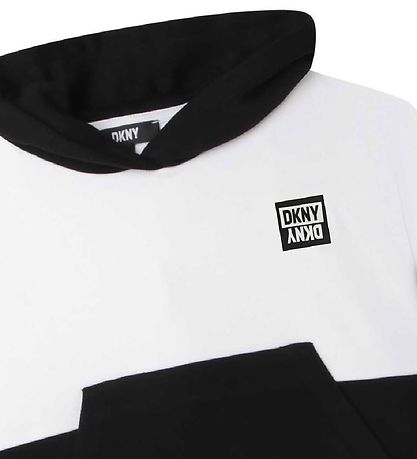 DKNY H?ttetr?je - Cropped - Hvid/Sort