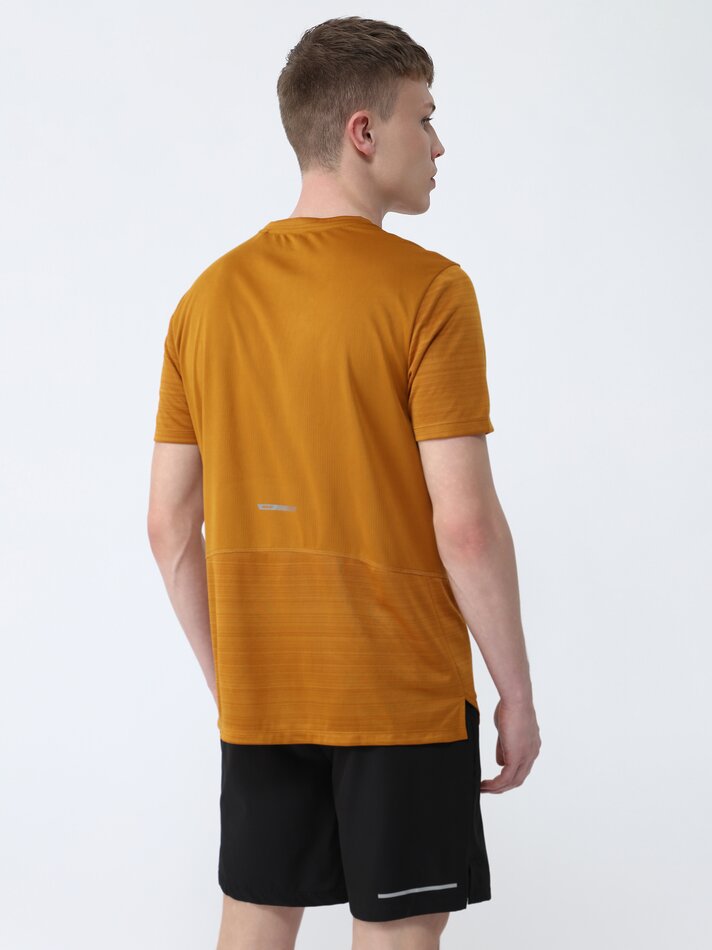 Camiseta esportiva técnica para meninas - Abóbora