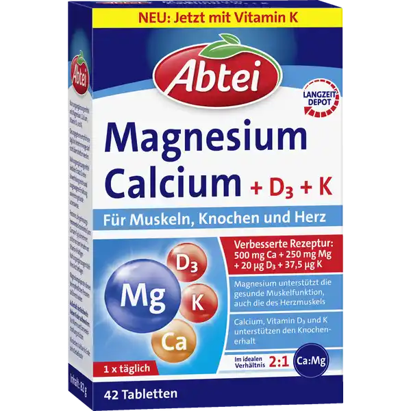 Magnesium Calcium + D3  + K Tabletten