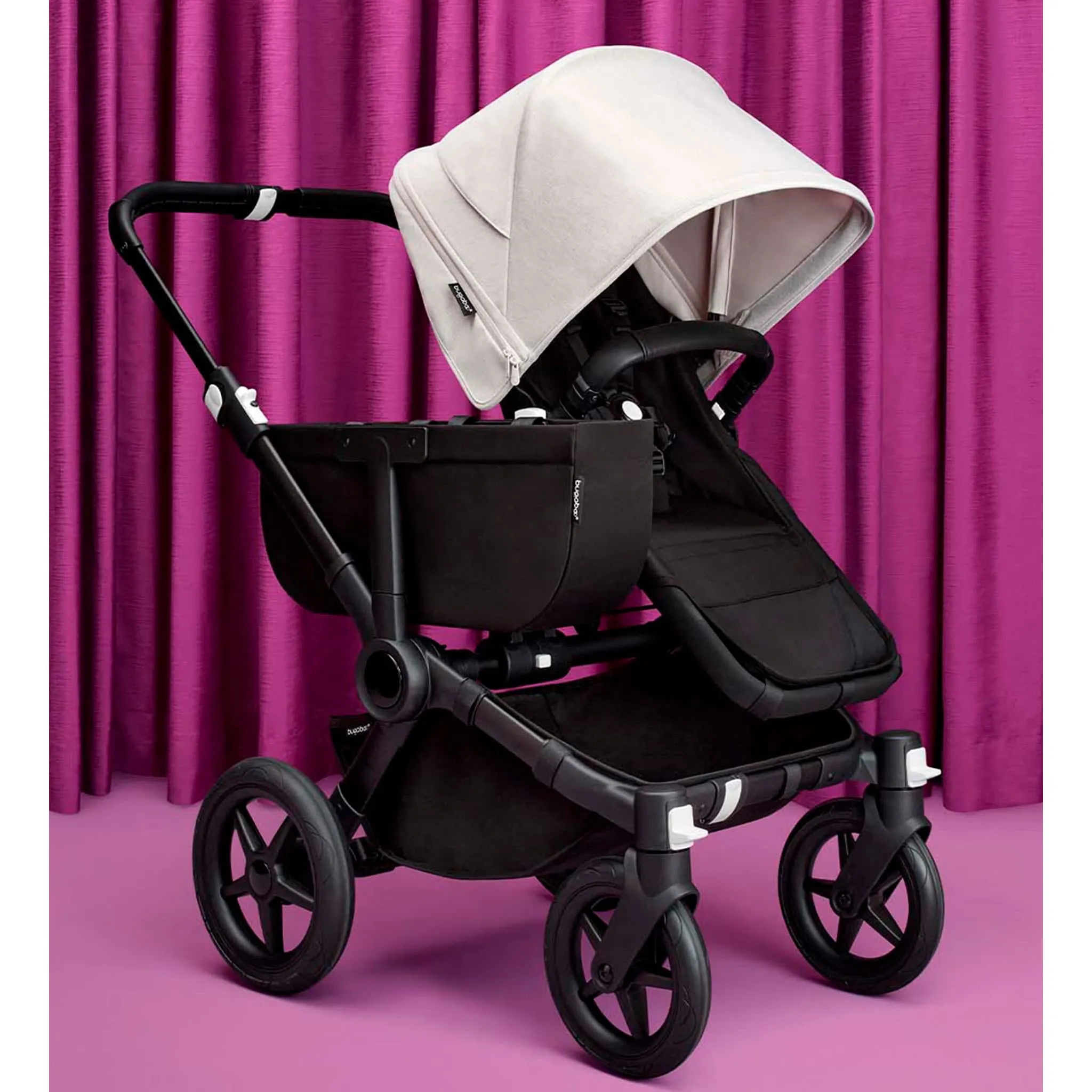 Bugaboo Poussette Donkey5 Mono - Noir Noir  Blanc