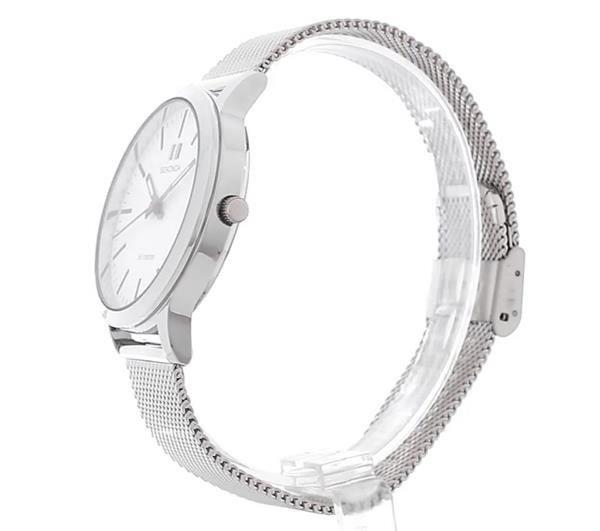 Sekonda Nordic 40mm Silver Watch Round Case White Dial