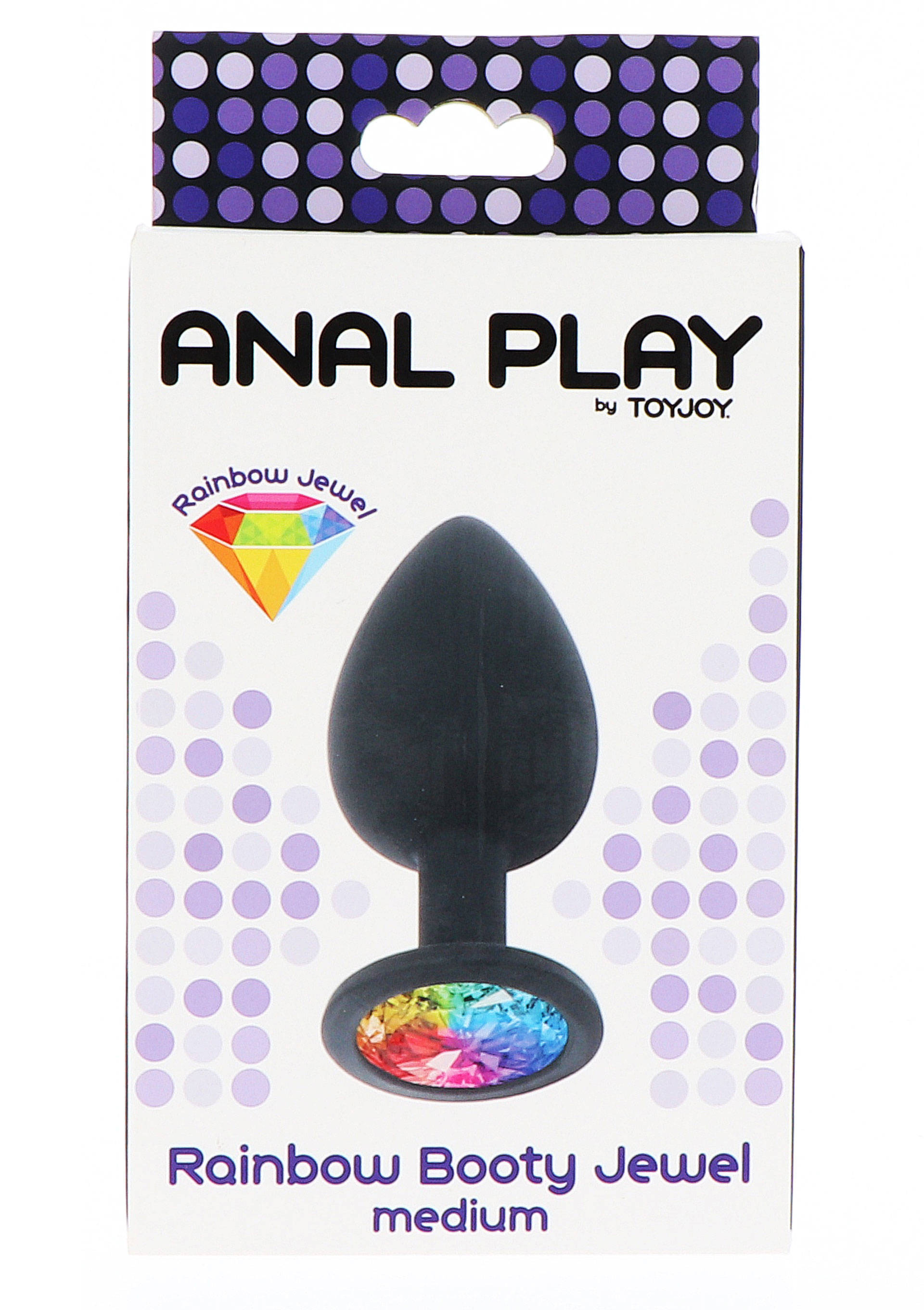 ToyJoy Rainbow Booty Jewel Medium