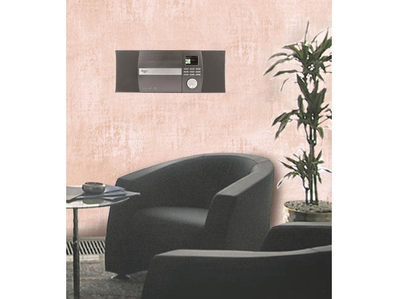 soundmaster Radio/CD-Player ICD1010AN Silber Stereo Musikcenter mit Internet/DAB /UKW-Radio sowie CD und Bluetooth