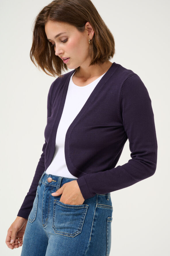 Kaffe Astrid Bolero Dawn purple