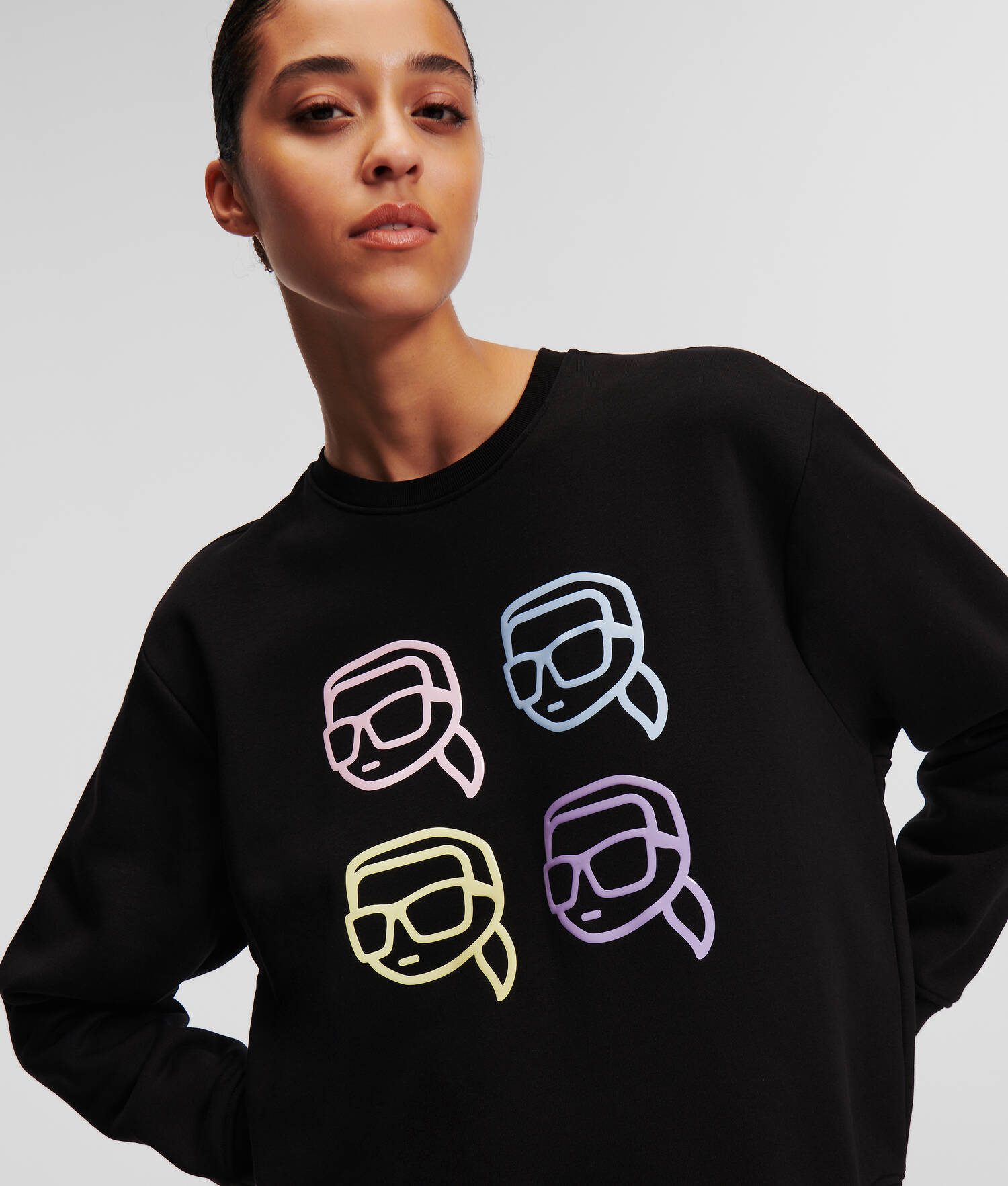 SWEAT-SHIRT À MOTIF K/IKONIK