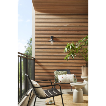 Lattenwand voor buiten 236x55 cm, dikte 34mm