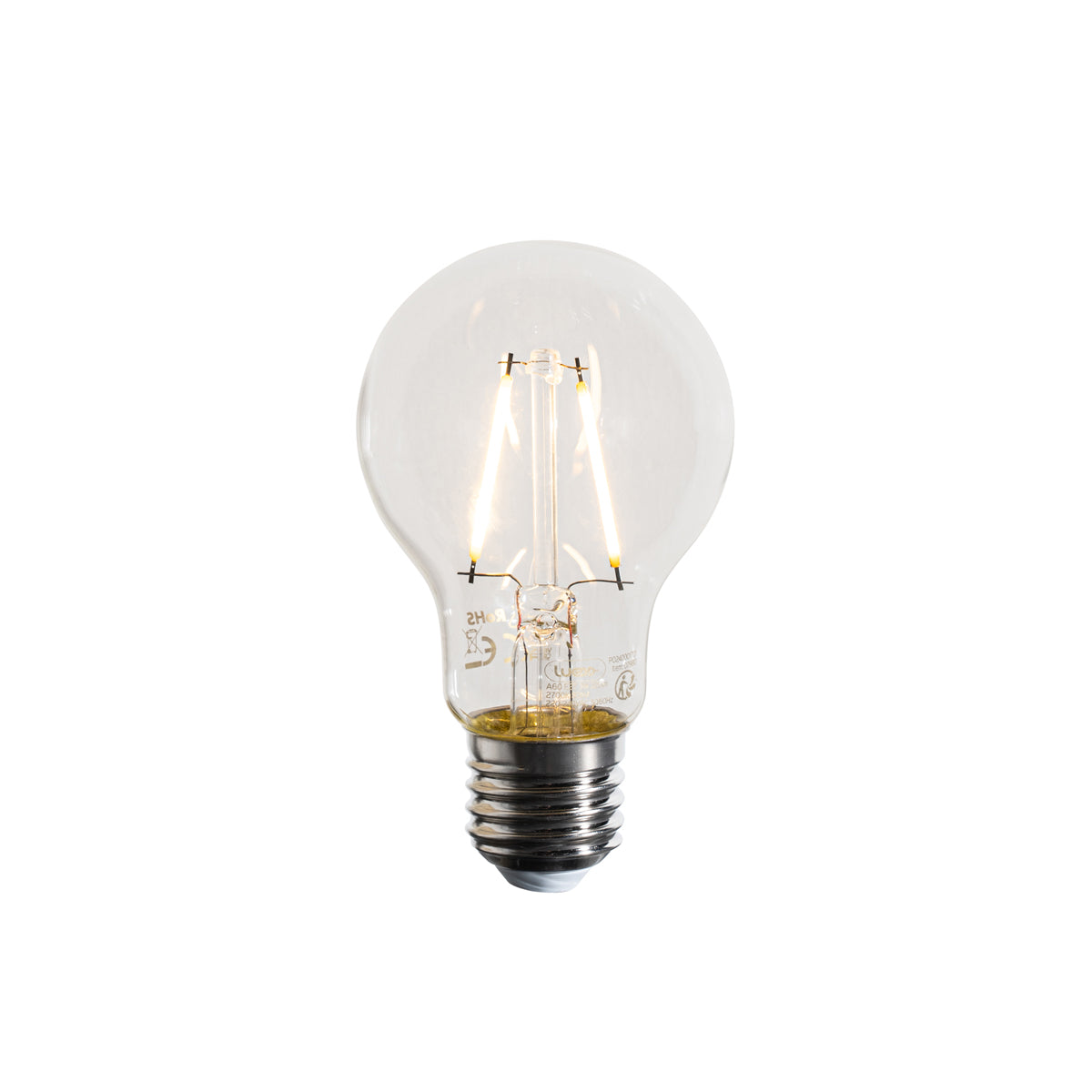 LUEDD Set van 5 E27 LED lampen A60 helder 3W 320 lm 2700K