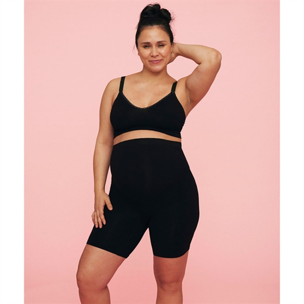 Belly Support Shorts Black - momkind → Luksusbaby.dk