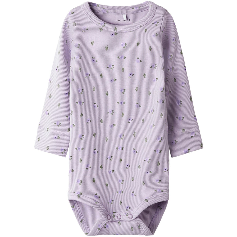 Køb Name It Misty Lilac Nbfhofie Ls Slim Body