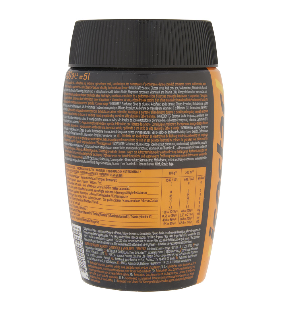 Isostar Poeder Orange (400 gr)